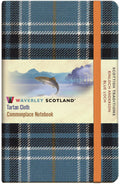 TARTAN CLOTH NOTEBOOK POCKE: KINLOCH ANDERSON BLUE LOCH