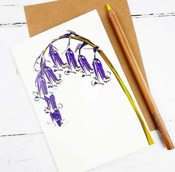 Bluebells Card designed by Louise Jennifer Design