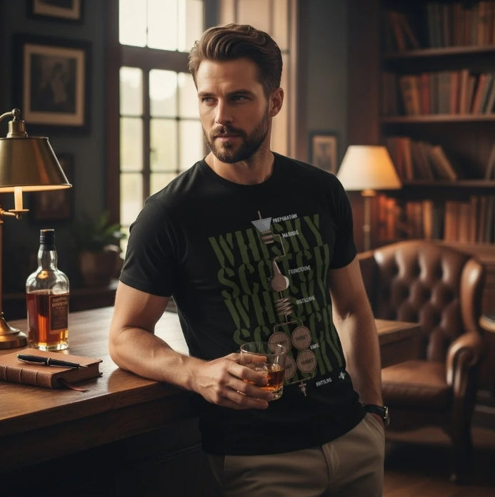 Whisky Body T-Shirt - Brave Scottish Gifts