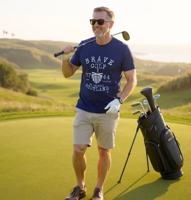 St Andrew's Golf T-Shirt - Brave Scottish Gifts