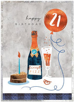 Load image into Gallery viewer, Cobalt Age Birthday Cards 16 - 70 yrs
