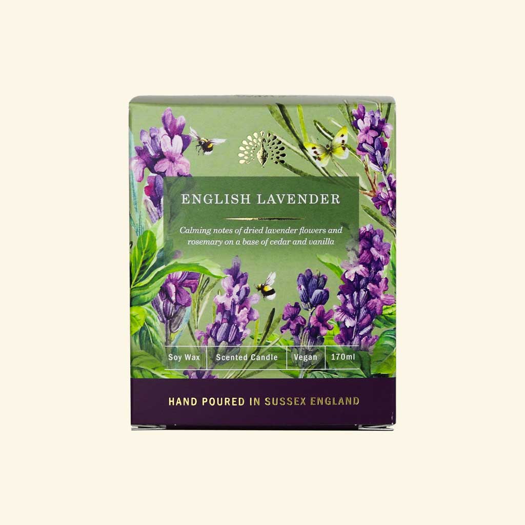 English Lavender Soywax Vegan Candle