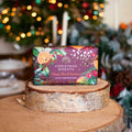 Christmas Tidings Soap Bar - Christmas Wreath