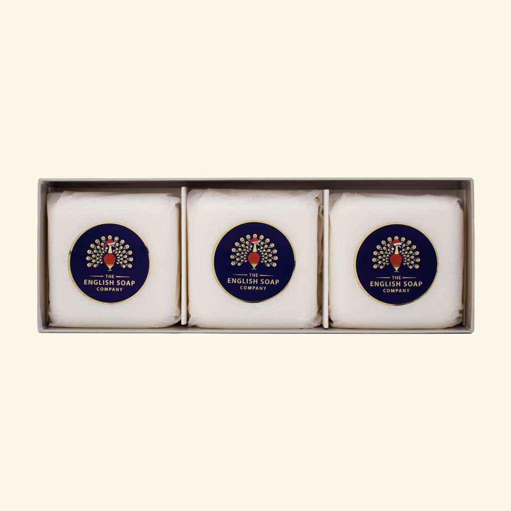 Christmas Tidings Triple Soap Gift Box - Under the Mistletoe