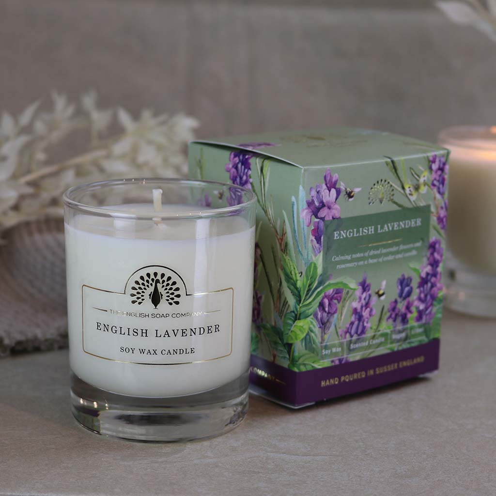 English Lavender Soywax Vegan Candle