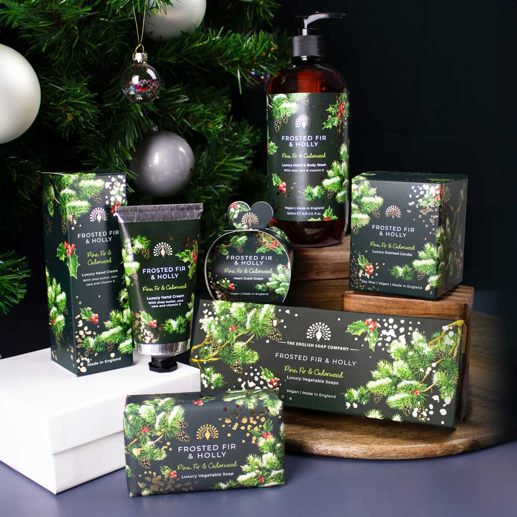 Christmas Tidings Hand Cream - Frosted Fir & Holly