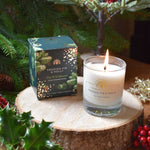 Load image into Gallery viewer, Frosted Fir &amp; Holly Scented Soywax Vegan Candle
