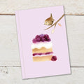 'Blackberry Cake & Wren' Notebook GBNB09 designed by Gingerbetty