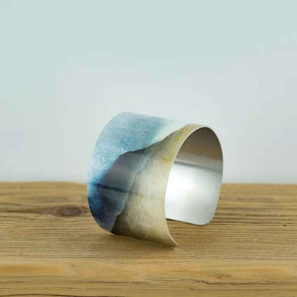 Cath Waters Scottish Landscape Cuff Bangles