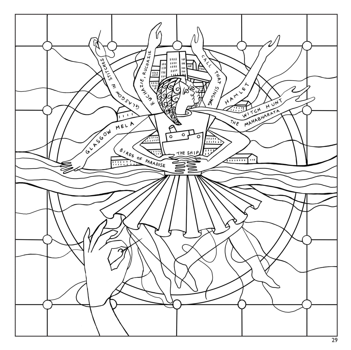 GREAT TAPESTRY OF SCOTLAND COLOURING BOOK