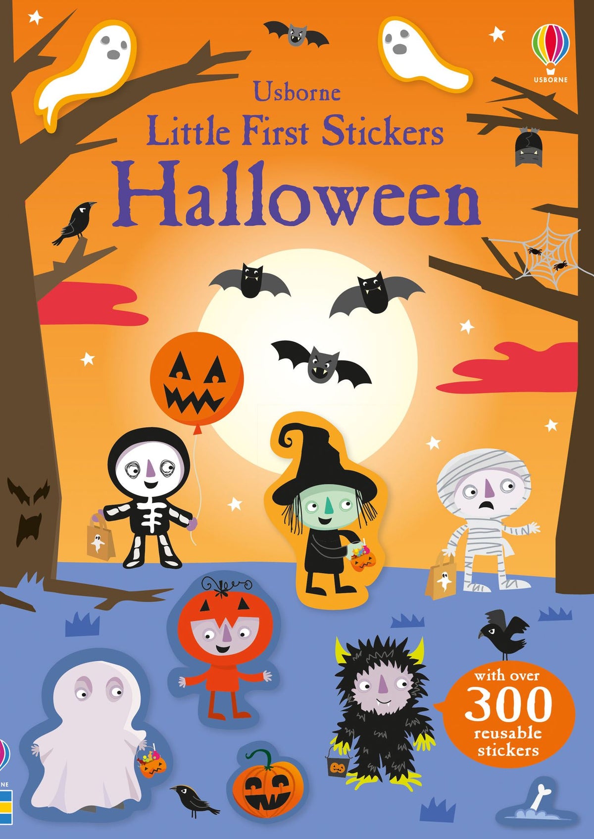 LITTLE FIRST STICKERS HALLOWEEN By Usborne