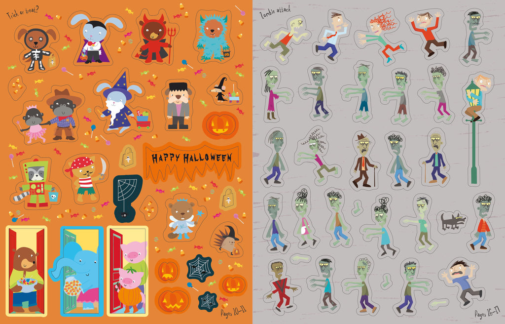 HALLOWEEN STICKER BOOK