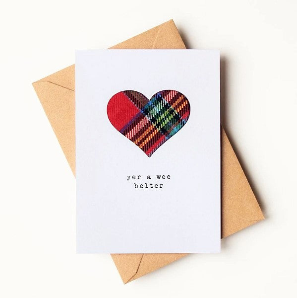 Romantic Handmade Scottish Cards Made in Scotland by Hiya Pal