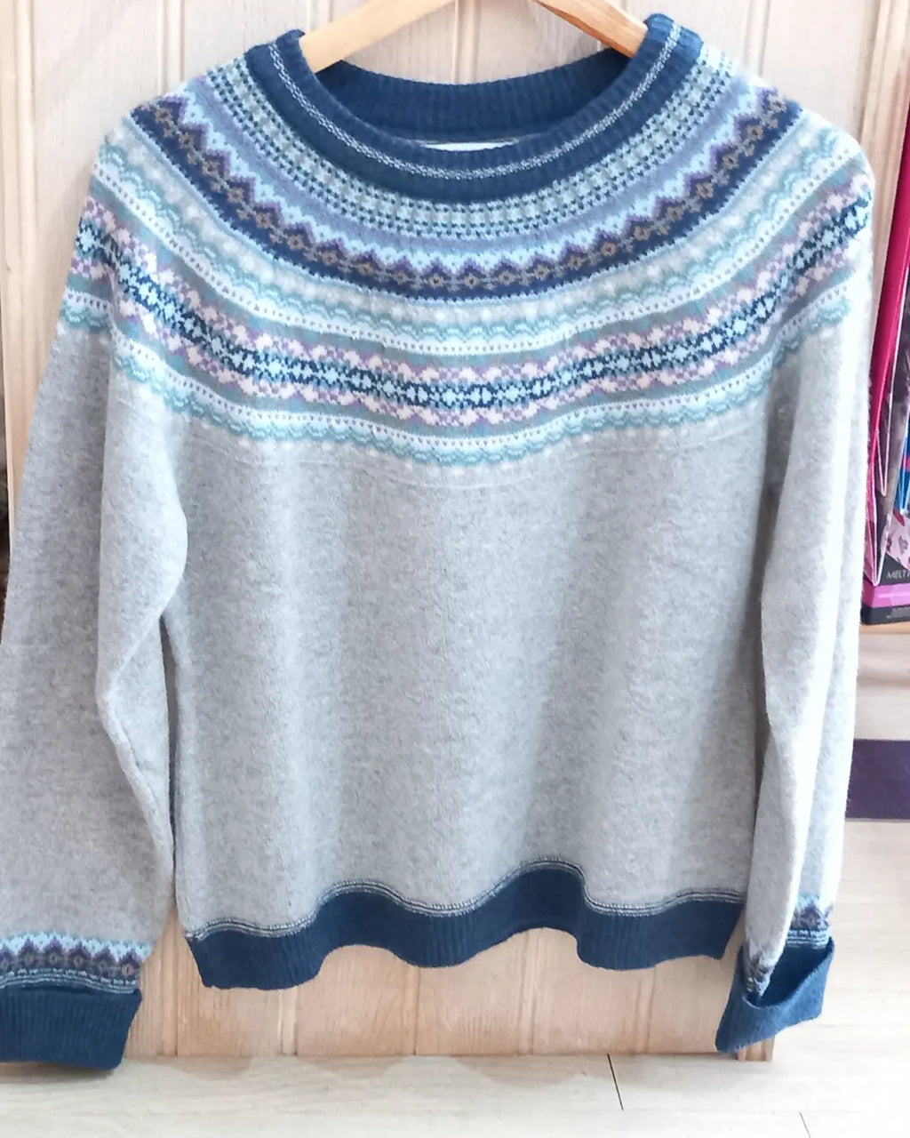 *RESTOCK* Autumn'25 'ARCTIC' Alpine Short Sweater' 100% Merino Lambswool designed by ERIBÉ Knitwear
