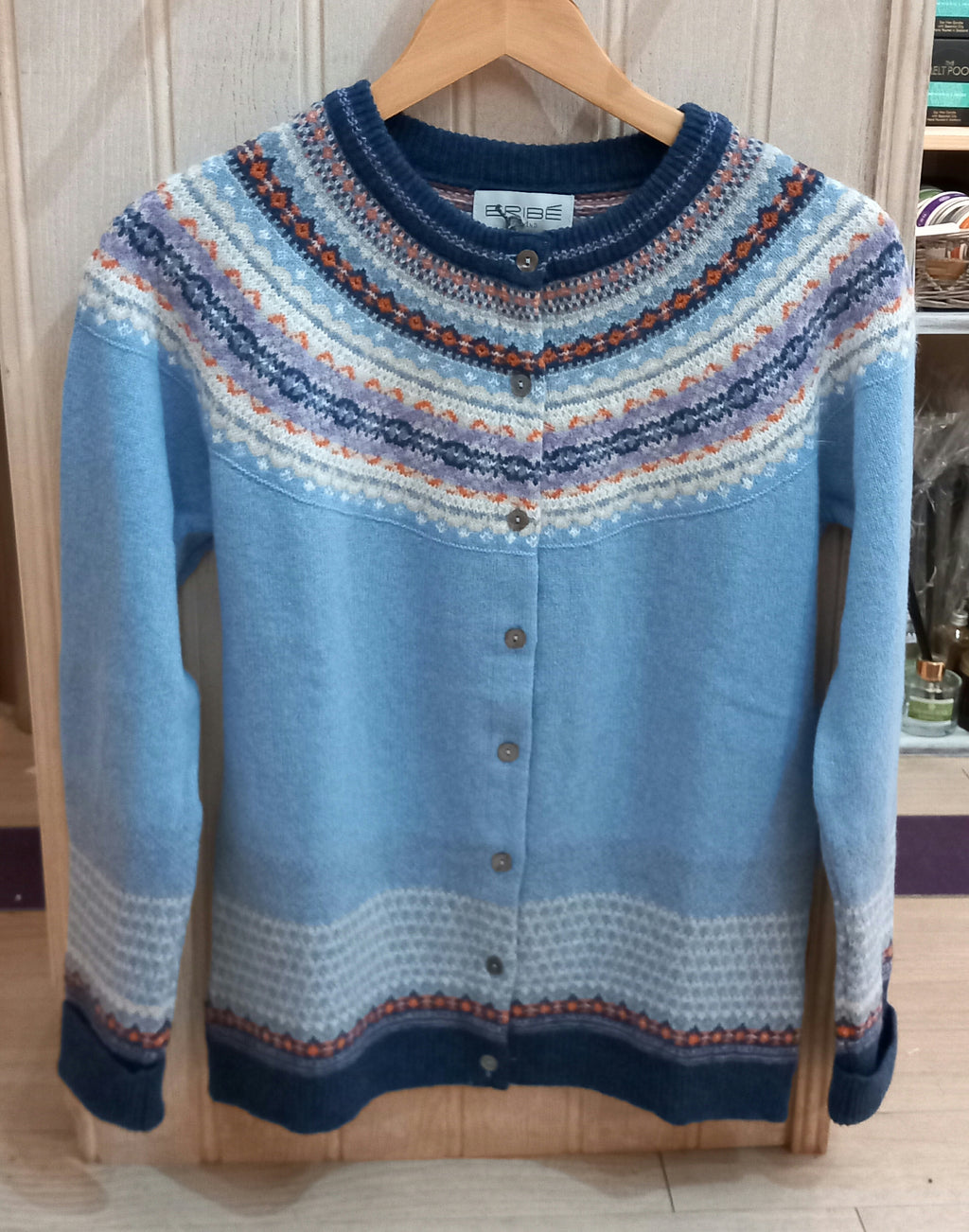 IRIS Alpine Cardigan 96% Merino Lambswool / 4% Angora designed by ERIBÉ Knitwear