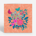 Butterflies & Flowers - Everyday Illustrated Nature Card (Blank Inside) Code 2208