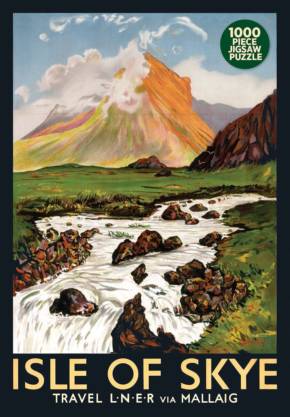 ISLE OF SKYE 1000 PIECE JIGSAW PUZZLE