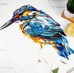 Load image into Gallery viewer, Bird Tea Towels Illustrated by Louise Jennifer Design
