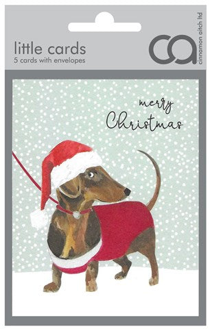 Cranberry Sauce little packs of 5 Christmas cards by Cinnamon Aitch
