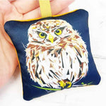 Load image into Gallery viewer, Bird themed Lavender Sachets Handmade by Louise Jennifer Design
