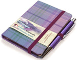 Load image into Gallery viewer, TARTAN CLOTH NOTEBOOK MINI WITH PEN: KINLOCH ANDERSON ROMANCE
