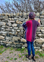 Load image into Gallery viewer, Restock &#39;BRAMBLE&#39; MONTROSE BLANKET COAT 100% Merino Lambswool designed by ERIBÉ Knitwear
