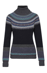 2022 Stock Alpine Roll Neck Sweaters 96% Merino Lambswool / 4% Angora designed by ERIBÉ Knitwear