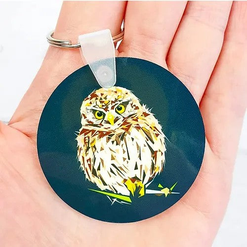 Bird themed Hardwood Keyrings by Louise Jennifer Design