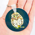 Load image into Gallery viewer, Bird themed Hardwood Keyrings by Louise Jennifer Design
