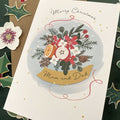 MUM AND DAD Luxury Foiled Christmas Card by Emma Bryan Design