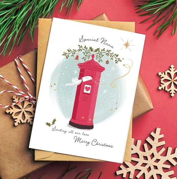 'Special Nana' Christmas Card by Emma Bryan Design