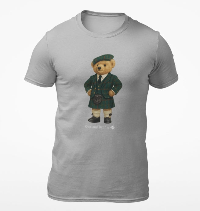 Scotland Bear T-Shirt - Brave Scottish Gifts