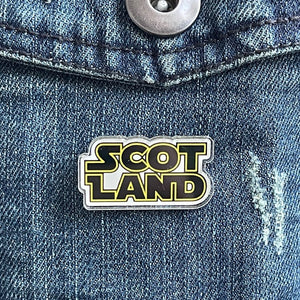 Scotland Pin Badge by Brave Scottish Gifts