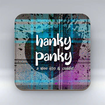Scottish Banter Tartan Coaster - Hanky Panky