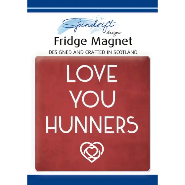 'Love You Hunners' Fridge Magnet