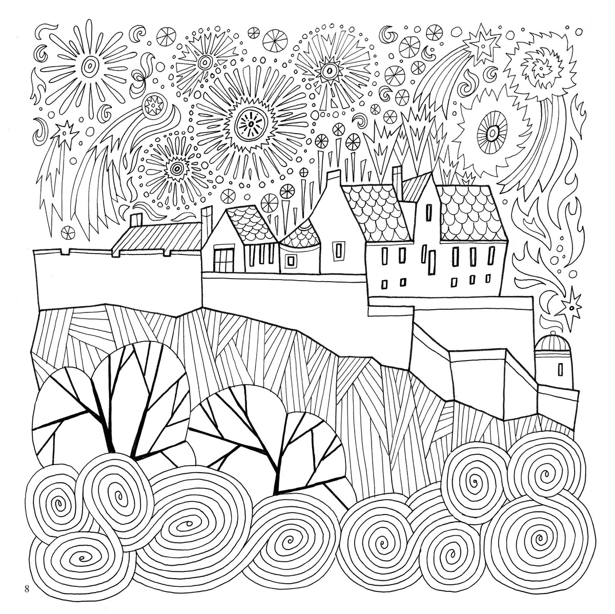 SCOTTISH SYMBOLS COLOURING BOOK