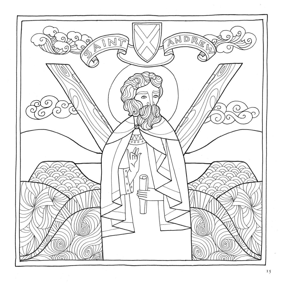 SCOTTISH SYMBOLS COLOURING BOOK