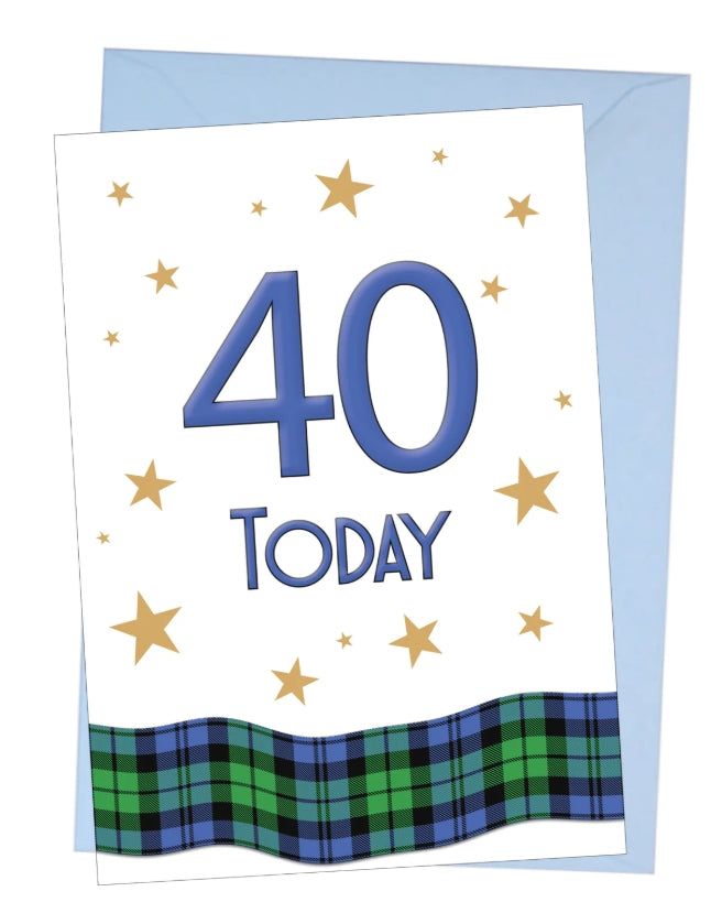 Tartan Ribbon Collection 40 Today