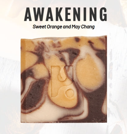 OCH VEGAN SOAP BAR: Awakening -  Sweet Orange & May Chang Soap Scent