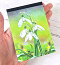 Mini Floral Notebooks designed by Louise Jennifer Design