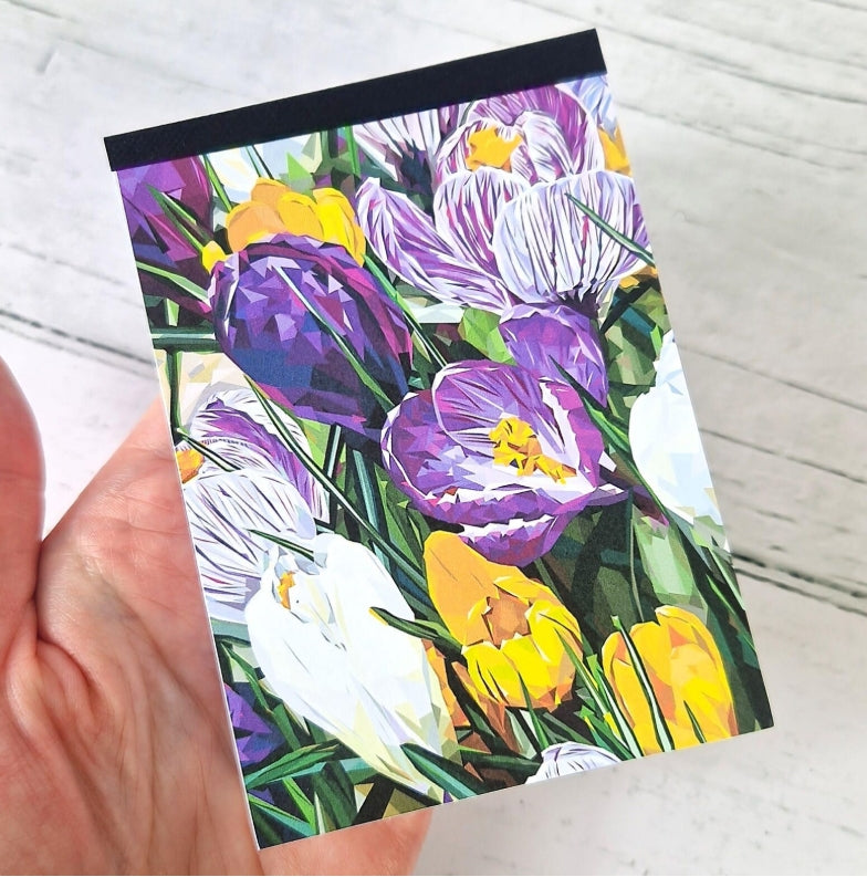 Mini Floral Notebooks designed by Louise Jennifer Design