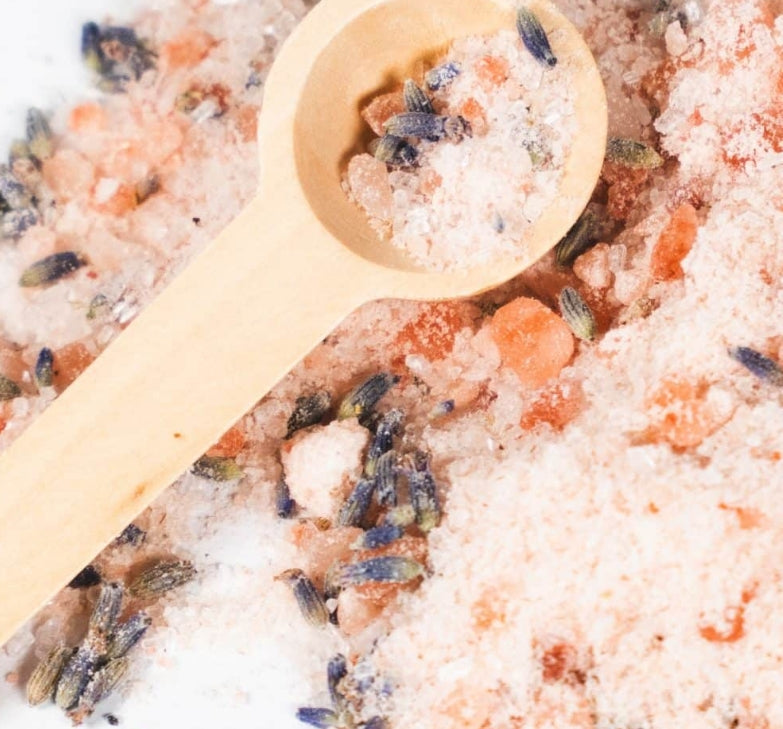 Small Bath Salts Jar 120g Made by OCH Vegan