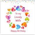 Lovely Wife Birthday Card