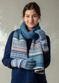 'Dew' Alpine Scarf - designed by Eribe Knitwear