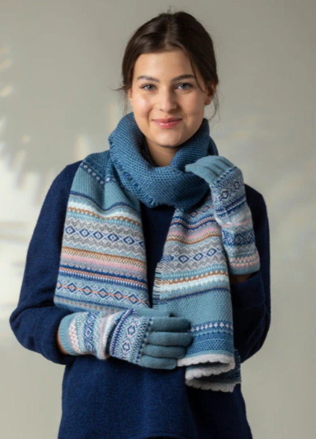 'Dew' Alpine Scarf - designed by Eribe Knitwear