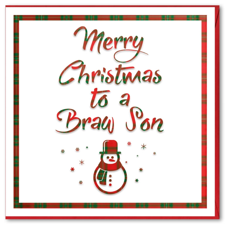 Tartan - Relations Christmas Cards