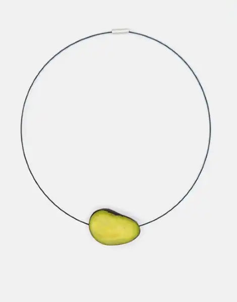 Pretty Pink Single Seed Wire Necklaces