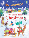 FIRST STICKER BOOK CHRISTMAS (PAPER BACK)