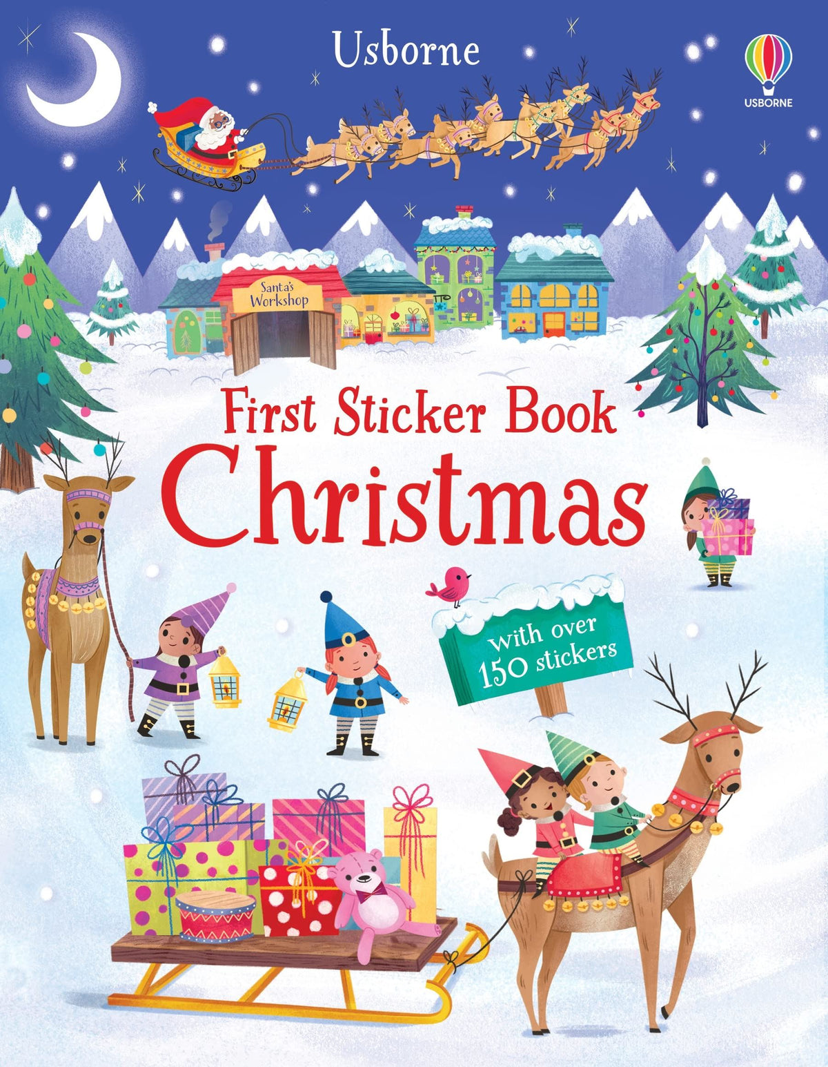 FIRST STICKER BOOK CHRISTMAS (PAPER BACK)