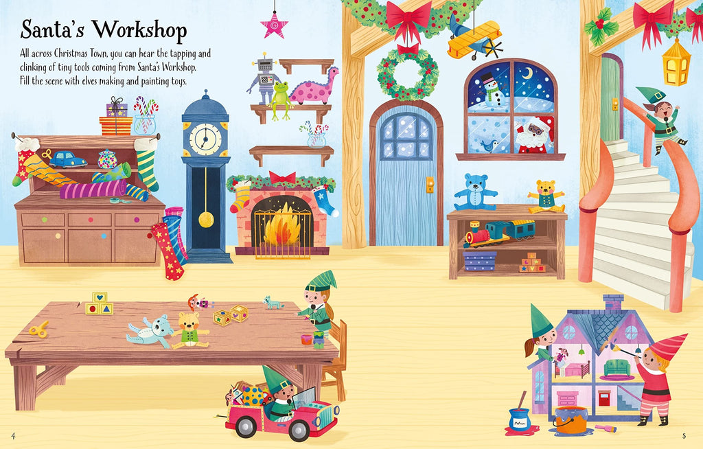 FIRST STICKER BOOK CHRISTMAS (PAPER BACK)